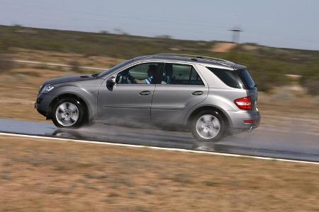 Geländewagen, Reifentest, Mercedes ML Geländewagen, Reifentest, Mercedes ML