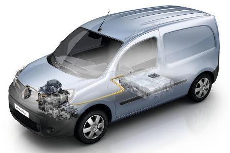 Renault Kangoo Z.E. mit mehr Reichweite