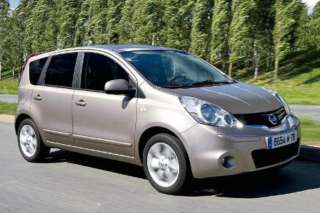 Nissan Note, Seitenansicht