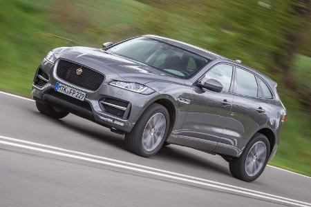 Jaguar F-Pace 30d, Frontansicht