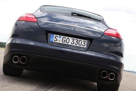 Porsche Panamera S Hybrid, Rückansicht, Heck