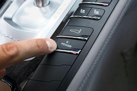 Porsche Panamera S Hybrid, Knopf, E-Power