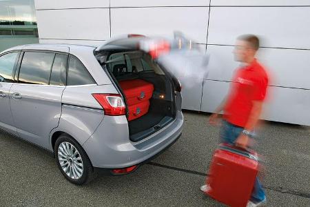 Ford Grand C-Max 2.0 TDCi, Heck, Kofferraumklappe