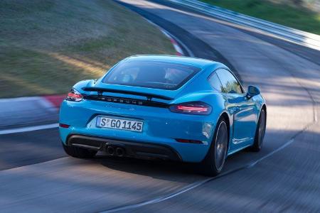 Porsche 718 Cayman S, Heckansicht