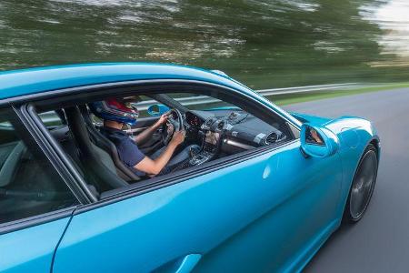 Porsche 718 Cayman S, Seitenansicht