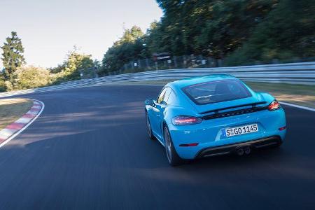 Porsche 718 Cayman S, Heckansicht