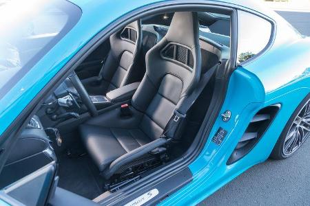 Porsche 718 Cayman S, Sitze