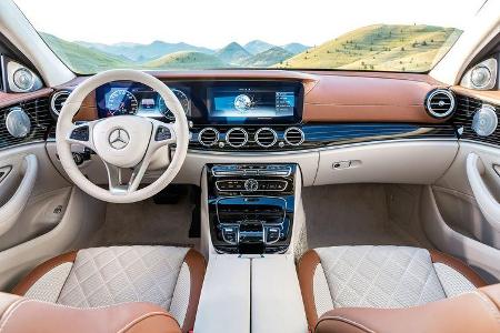 Mercedes E 220 d T-Modell, Cockpit