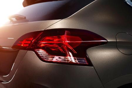 Citroen DS4, Rücklicht, Heck, Detail