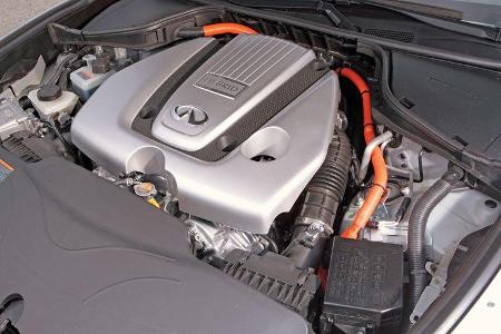 Infiniti M35h GT, Motor, Motorraum