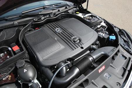 Mercedes 250 CDI, Motor, Motorraum
