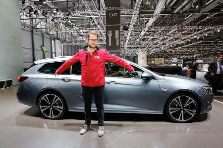 Opel Insignia Sports Tourer 2017 Autosalon Genf Sitzprobe