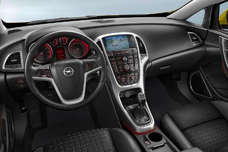 Opel Astra GTC, Innenraum, Cockpit