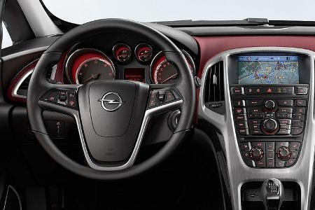 Opel Astra GTC, Innenraum, Cockpit, Lenkrad