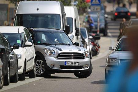 Mini Cooper Countryman, Parken