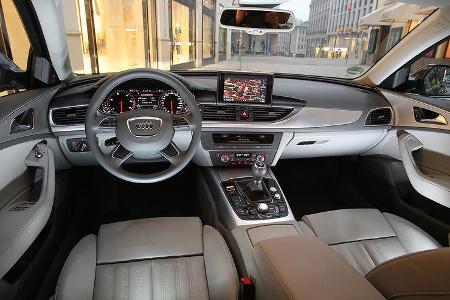 Audi A6 2.0 TDI, Cockpit, Inneraum