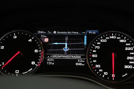 Audi A6 2.0 TDI, Cockpit, Instrumente