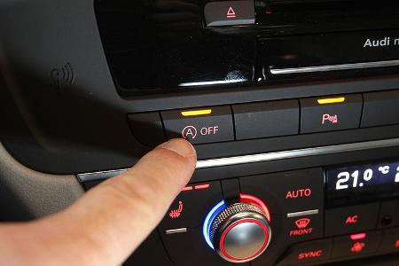 Audi A6 2.0 TDI, Cockpit, Start-Stopp-System