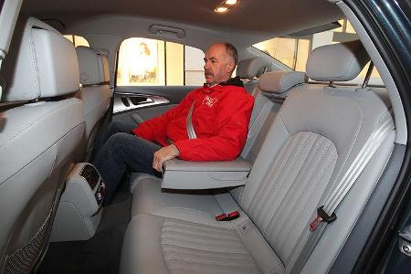 Audi A6 2.0 TDI, Sitze hinten