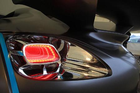 Fahrbericht, Citroen Survolt Heckleuchte