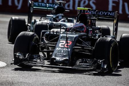 Jenson Button - McLaren-Honda - GP Mexiko 2016