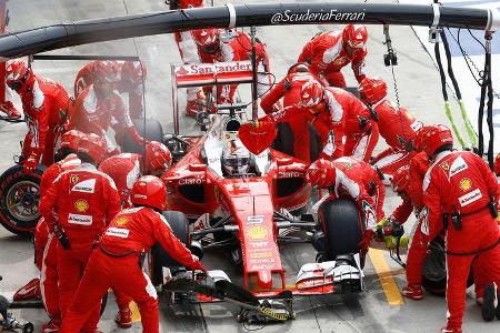 Sebastian Vettel - Ferrari - GP Italien 2016