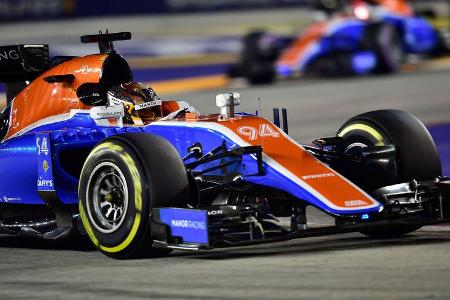Pascal Wehrlein - Manor - GP Singapur 2016