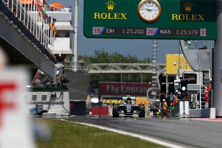 Nico Rosberg - Mercedes - GP Spanien 20+C2:C8316