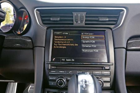 Porsche 911 Turbo S, Infotainment
