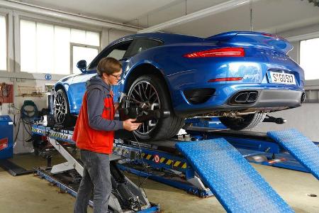 Porsche 911 Turbo S, Leistungsmessung