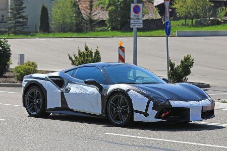 Ferrari 488 Testträger Mule Erlkönig