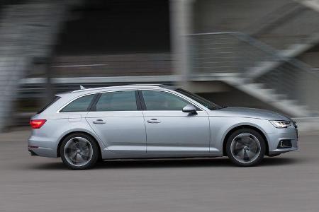 Audi A4 Avant 2.0 TFSI, Seitenansicht