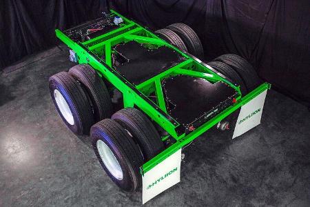Hyliion Hybrid Lkw Trailer Nachrüstung Elektroantrieb