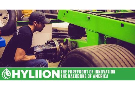 Hyliion Hybrid Lkw Trailer Nachrüstung Elektroantrieb