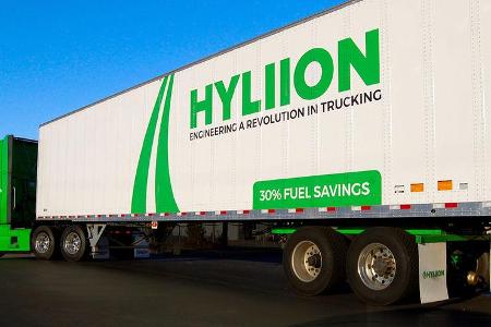 Hyliion Hybrid Lkw Trailer Nachrüstung Elektroantrieb