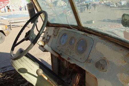 Salvation Mountain Cars, 1939er White Truck