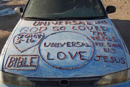 Salvation Mountain Cars, Toyota Corolla Station Wagon