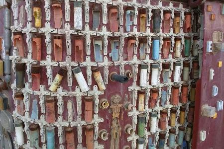 Salvation Mountain Cars, Slab City, East Jesus, VW Bulli