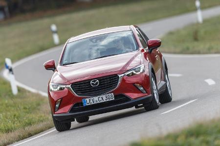 Mazda CX-3 Skyactiv-D 105, Frontansicht