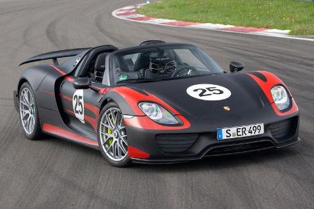 Porsche 918 Spyder, Frontansicht