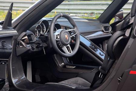 Porsche 918 Spyder, Cockpit, Lenkrad