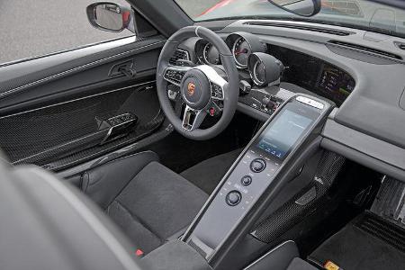 Porsche 918 Spyder, Cockpit, Lenkrad