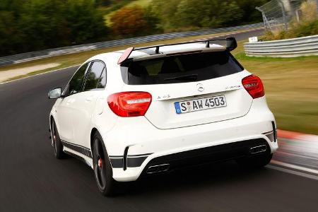 Mercedes A 45 AMG, Heckansicht