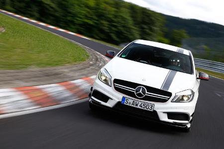 Mercedes A 45 AMG, Frontansicht