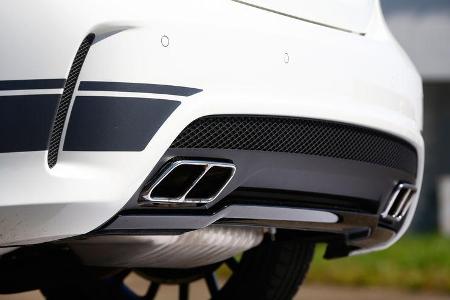 Mercedes A 45 AMG, Auspuff, Endrohr