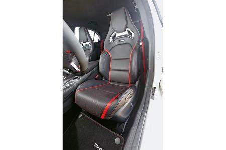 Mercedes A 45 AMG, Fahrersitz