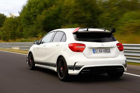 Mercedes A 45 AMG, Heckansicht