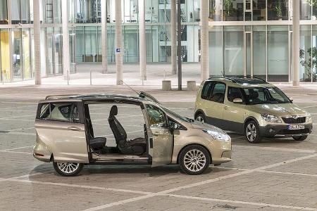 Ford B-Max und Skoda Roomster Ford B-Max und Skoda Roomster