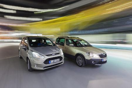 Ford B-Max und Skoda Roomster
