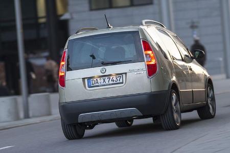 Skoda Roomster Scout 1.6 TDI, Heck